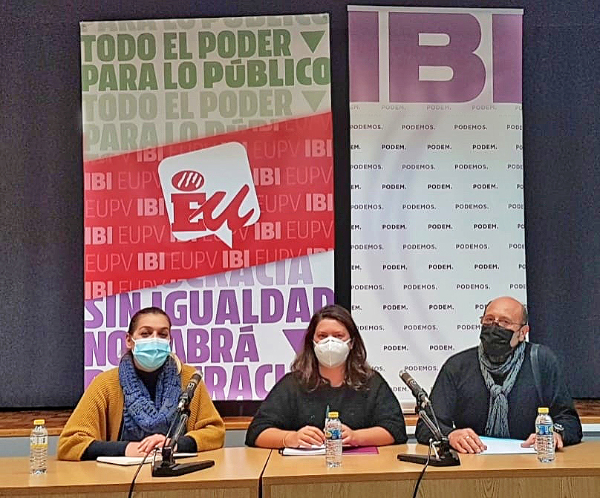 Los colectivos en Ibi de EU y Podemos se unen en un proyecto “serio y sólido”